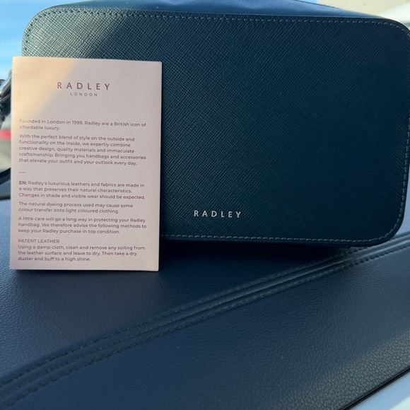 Radley Blue Crossbody Bag - Picture 3 of 3